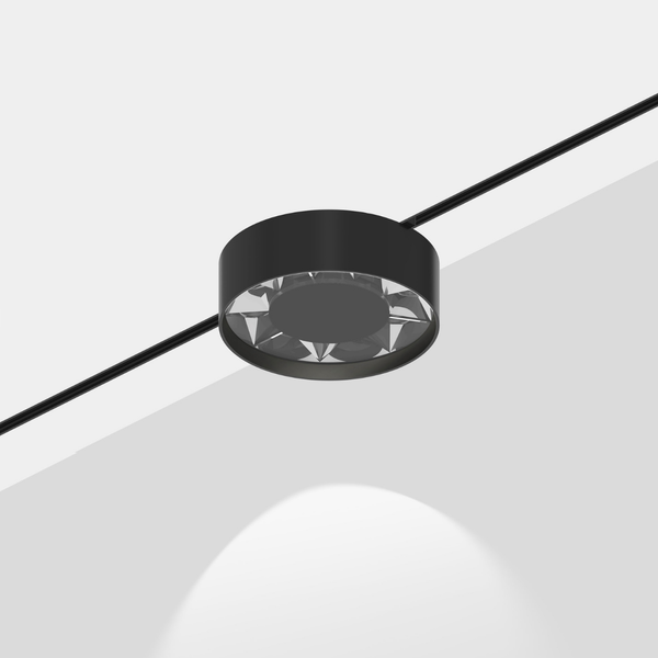Магнітний трековий світильник MERALLI MIRROR 9W 3000K&divide;6000K регульована WIFI 2,4G TUYA чорний (TRVB0M009) TRVB0M009 фото